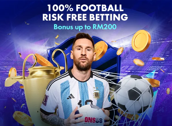 SPORTS Football 100% welcome bonus up to RM200