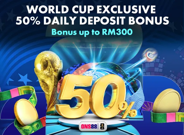 SPORTS Daily RM50 deposit bonus